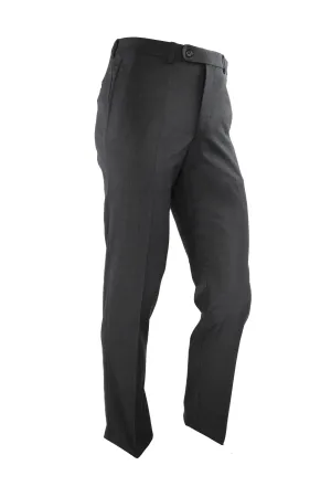 Riviera Traveler Flat Front Dress Pants Gray