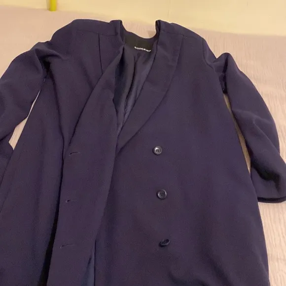 RODEBJER VIRA NAVY OVERSIZED BLAZER / COAT / DRESS . Size M