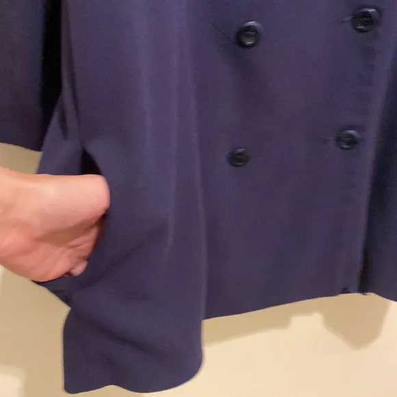 RODEBJER VIRA NAVY OVERSIZED BLAZER / COAT / DRESS . Size M
