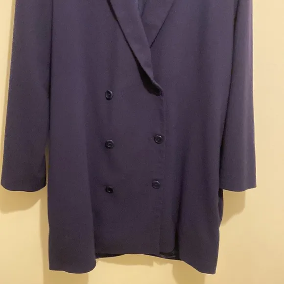 RODEBJER VIRA NAVY OVERSIZED BLAZER / COAT / DRESS . Size M