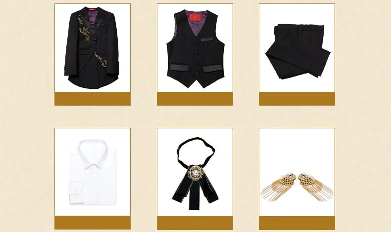 Royal Gold & Black