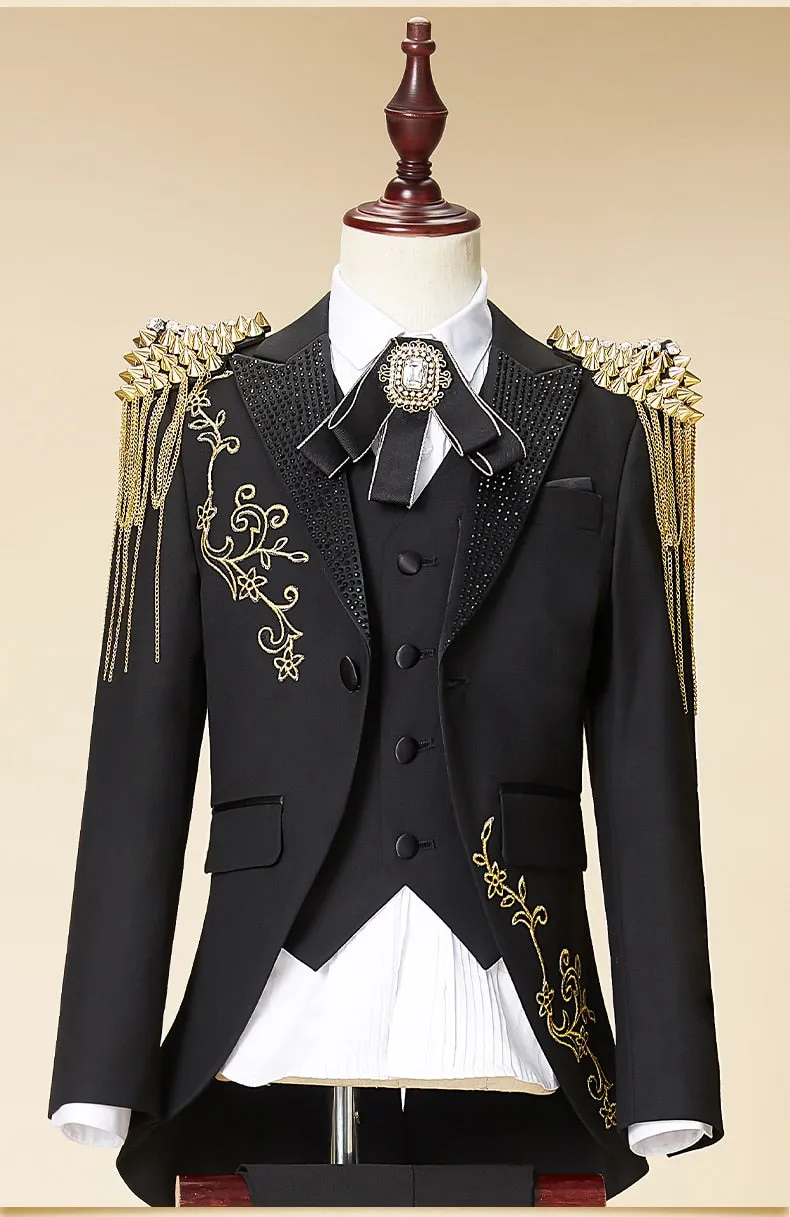 Royal Gold & Black