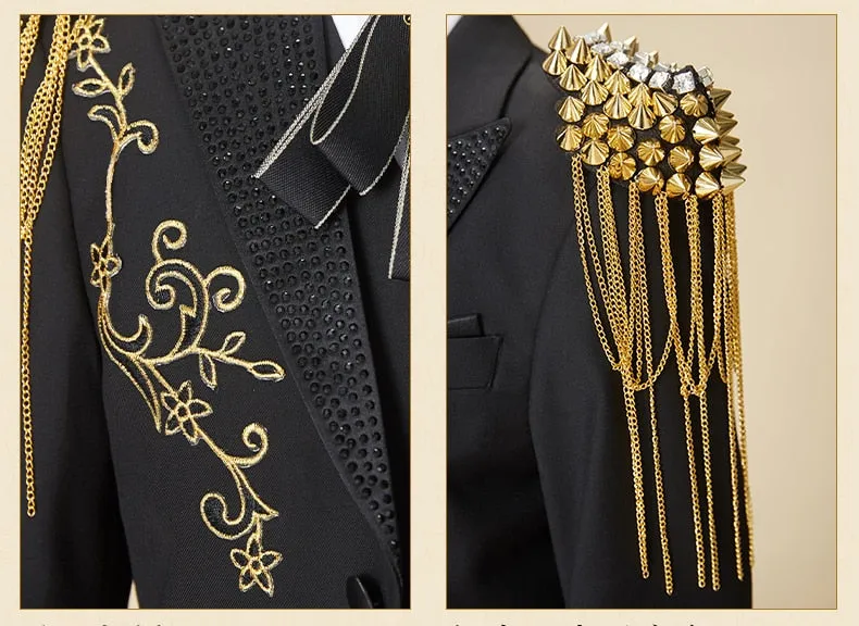 Royal Gold & Black