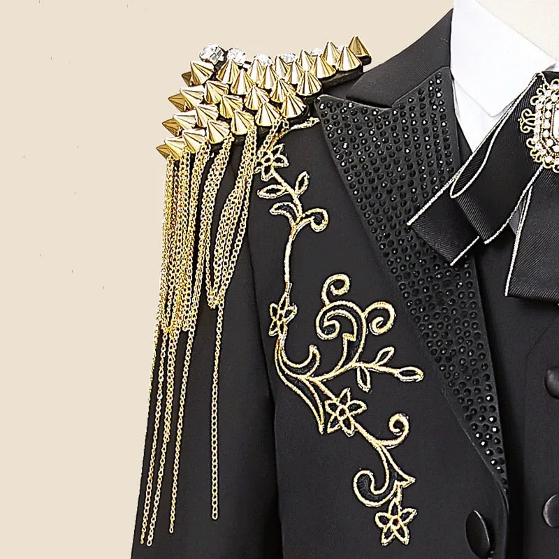 Royal Gold & Black