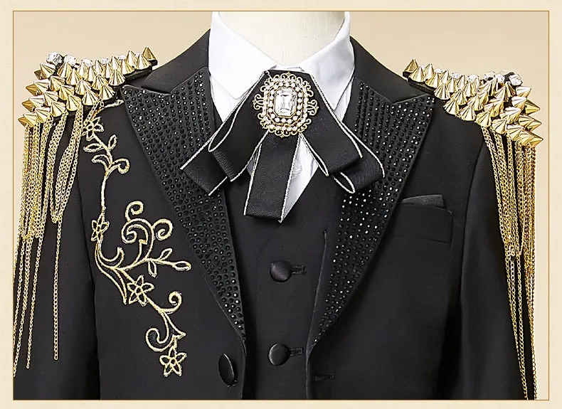 Royal Gold & Black