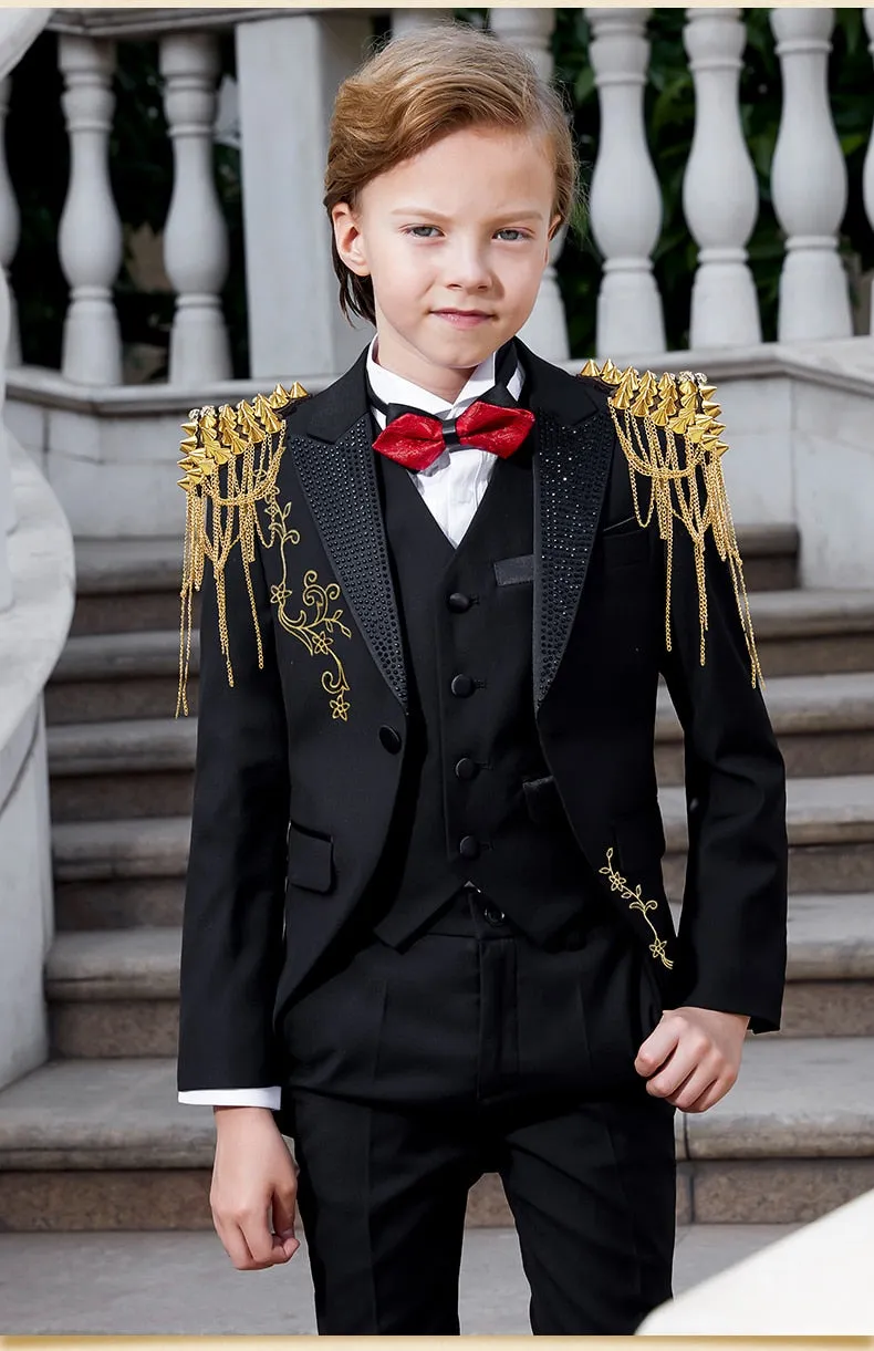 Royal Gold & Black