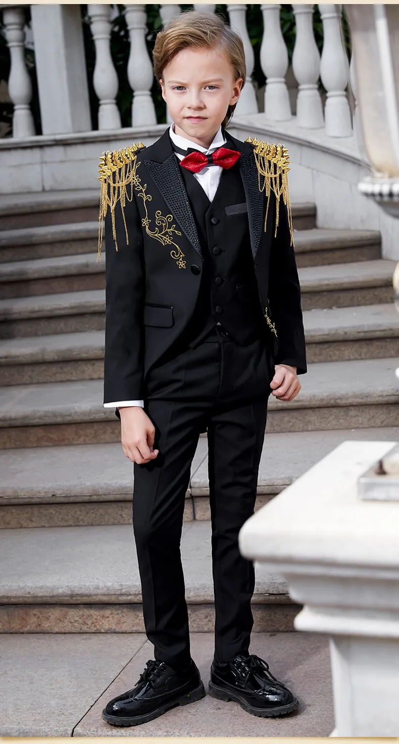 Royal Gold & Black