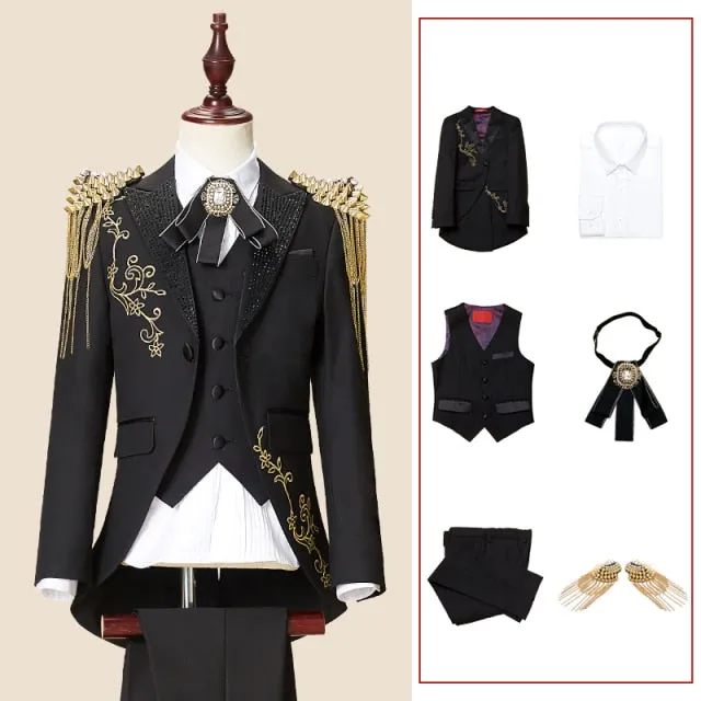 Royal Gold & Black