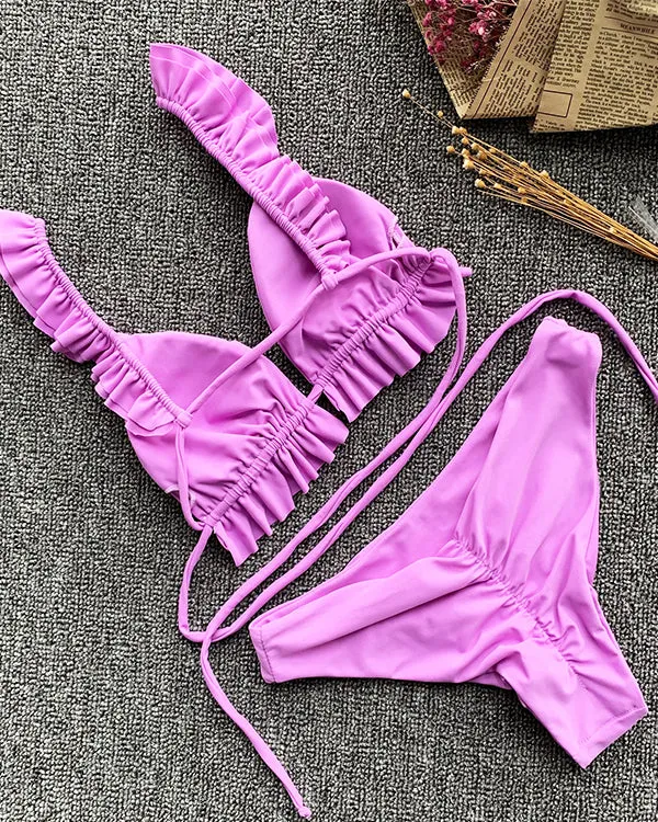 Ruffled Bikinis Sets