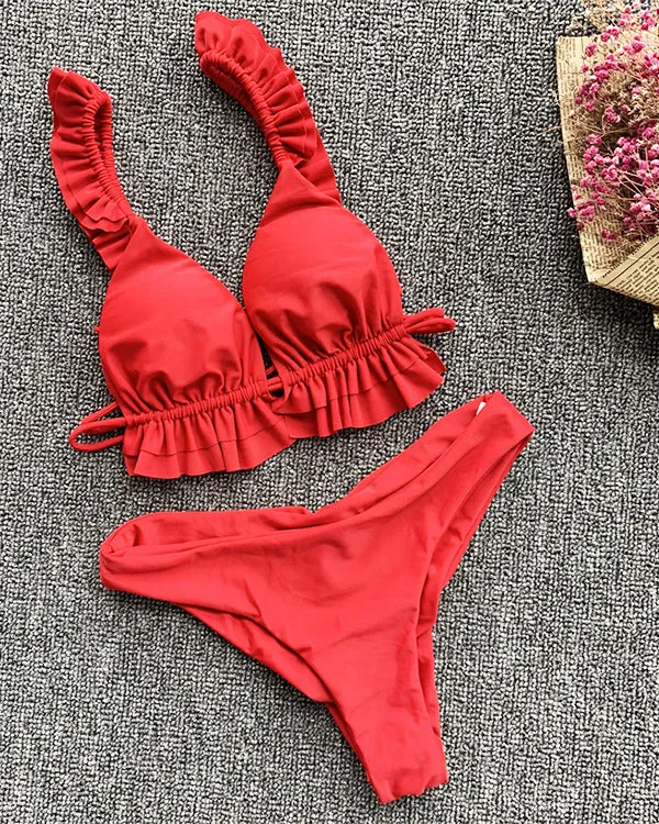 Ruffled Bikinis Sets