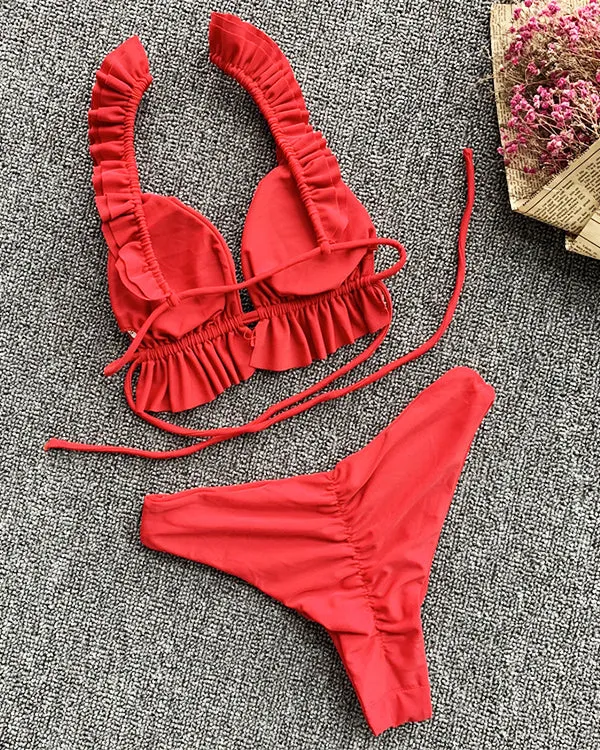 Ruffled Bikinis Sets