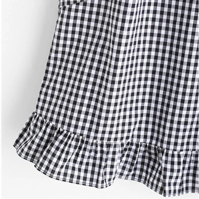 Ruffled Hem Tank Top