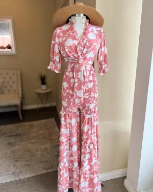 Ruffled Short Crop Top w/ Wide Pants