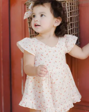 RYLEE   CRU Lilia Romper || Cherries