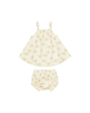 RYLEE   CRU Swing Top   Bloomer Set || Daisies