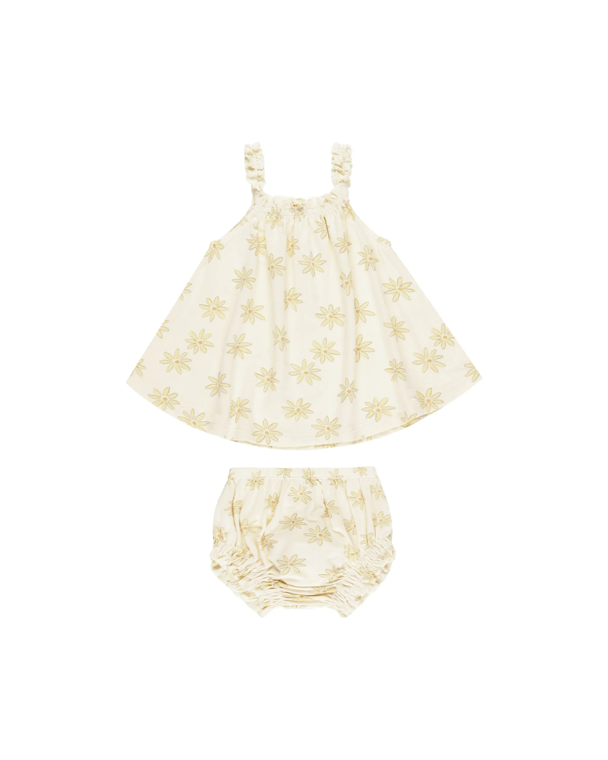 RYLEE   CRU Swing Top   Bloomer Set || Daisies