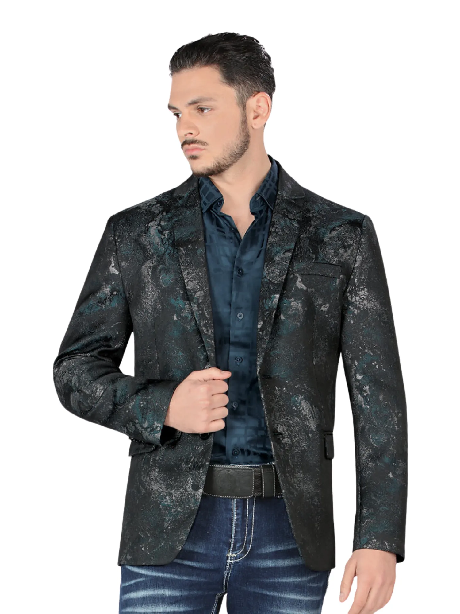 Saco de Vestir Estampado para Hombre 'Lamasini' - ID: 35209