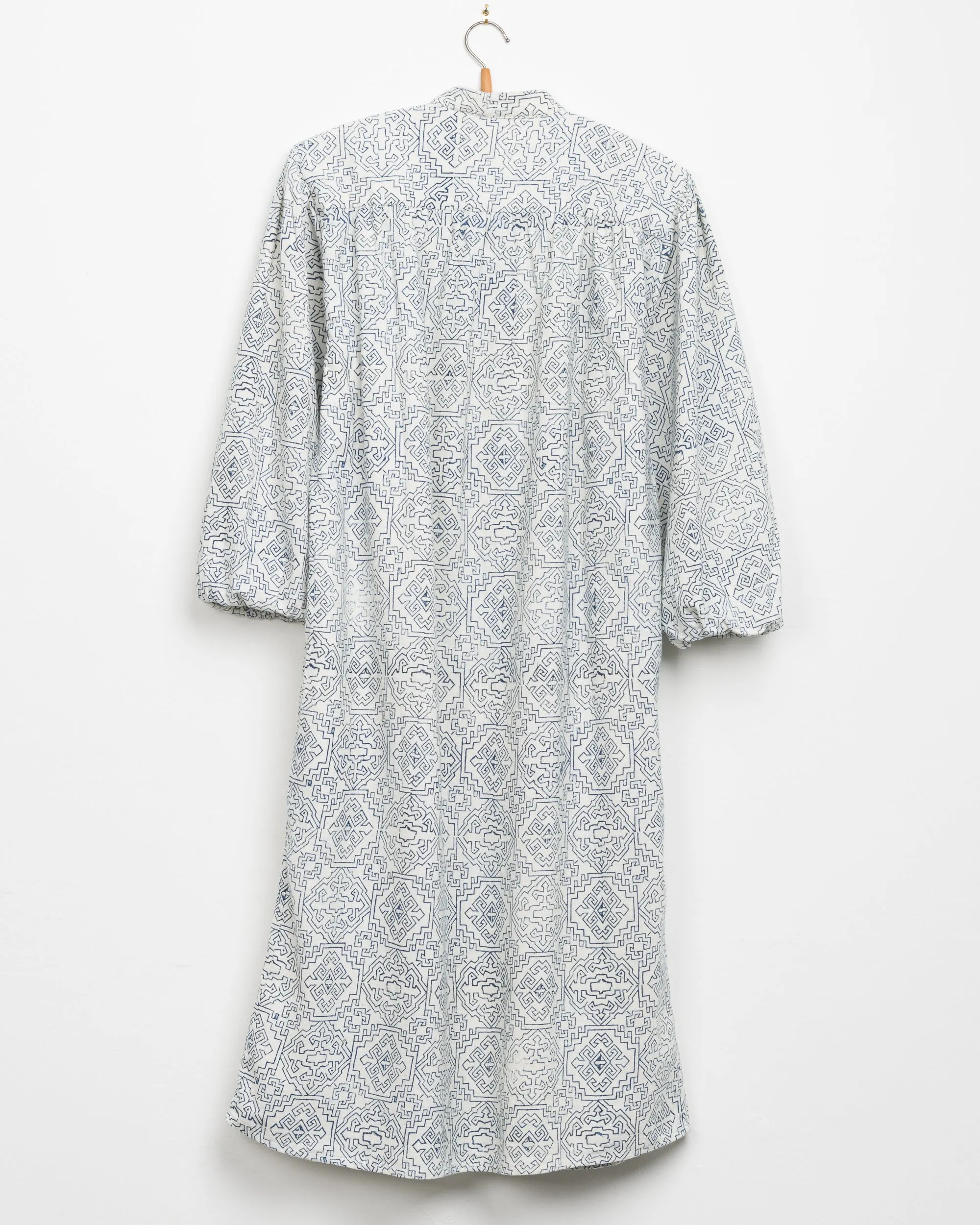 Samira Tunic in Natural Tile Block