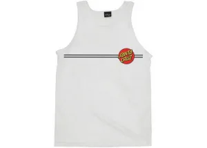 Santa Cruz Classic Dot Tank Top White
