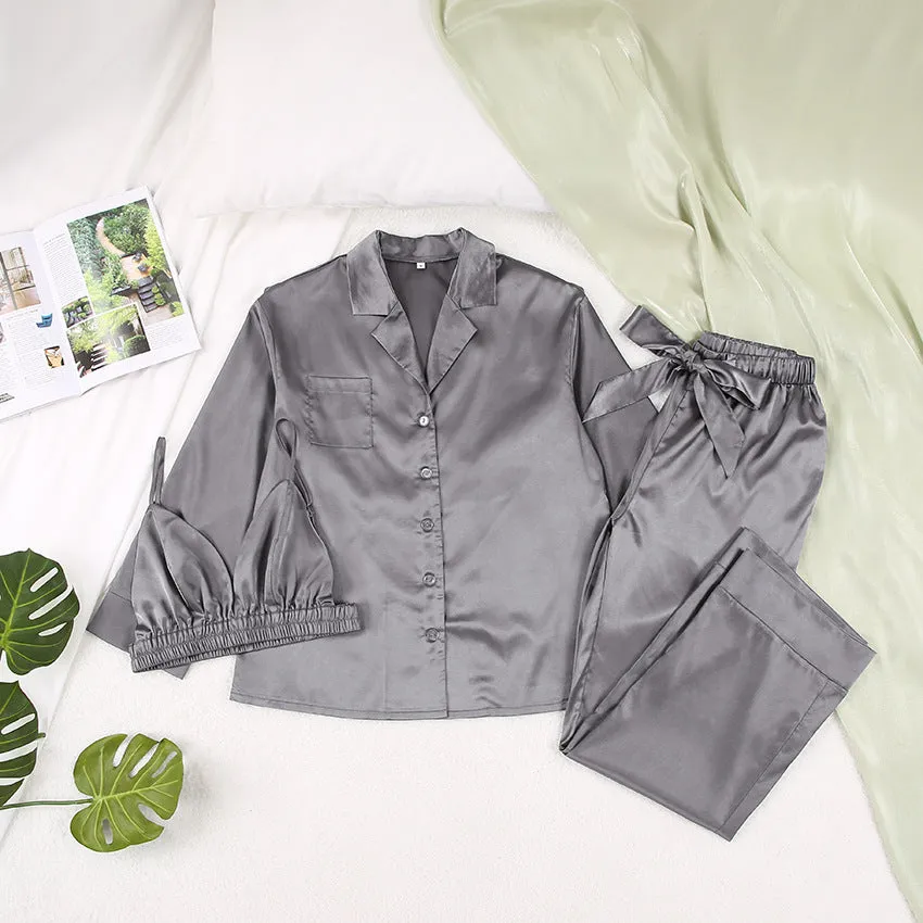 Satin Bliss Robe Set