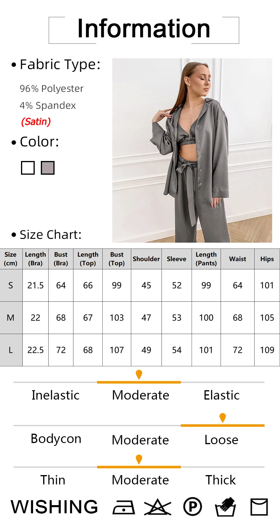 Satin Bliss Robe Set