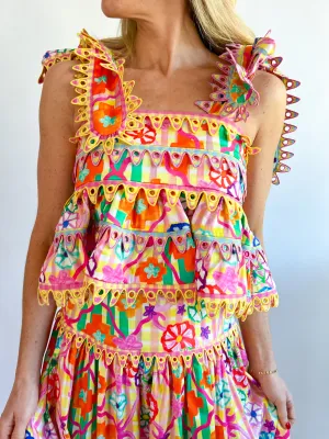 Serene Printed Sleeveless Top