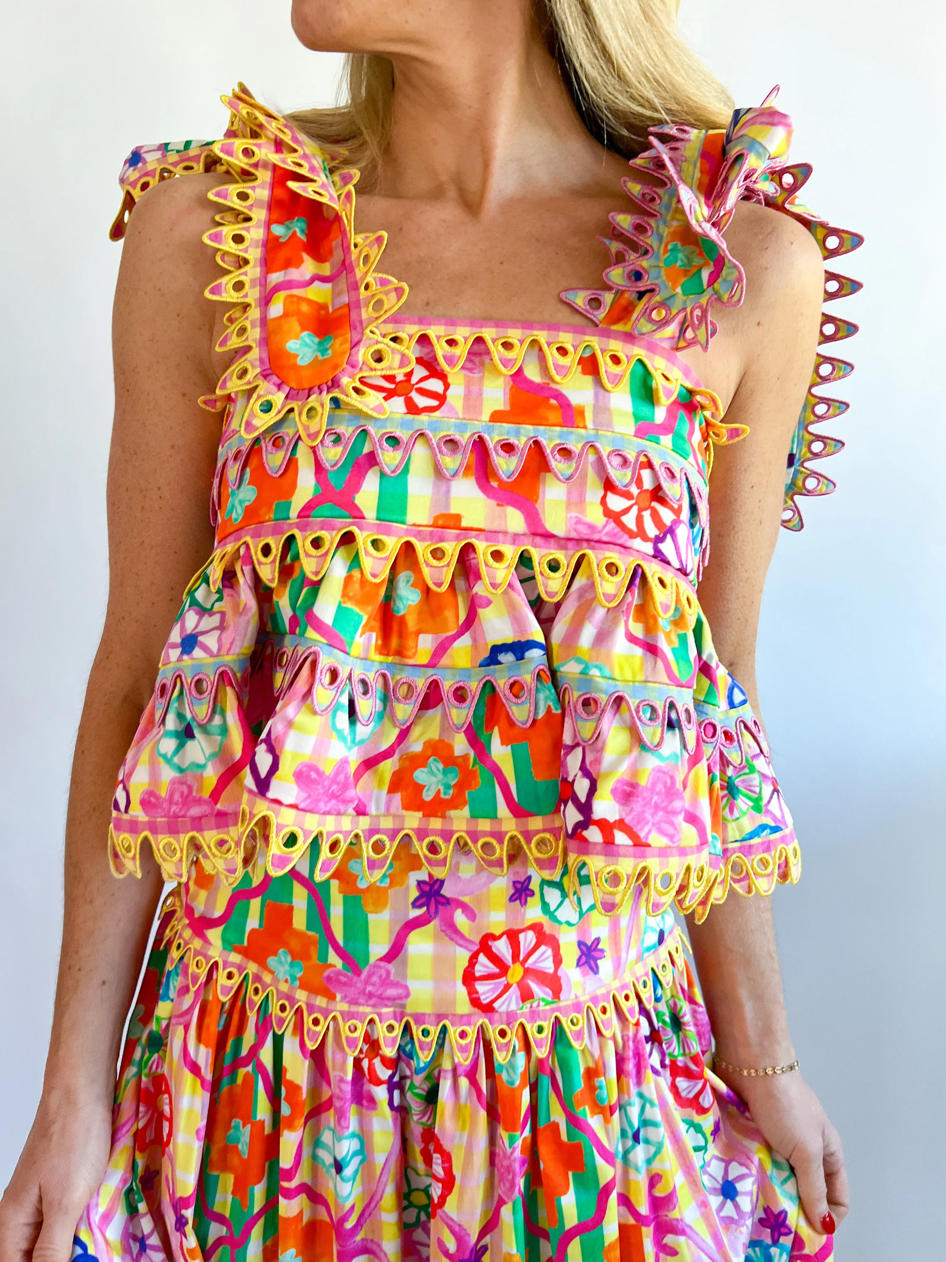Serene Printed Sleeveless Top