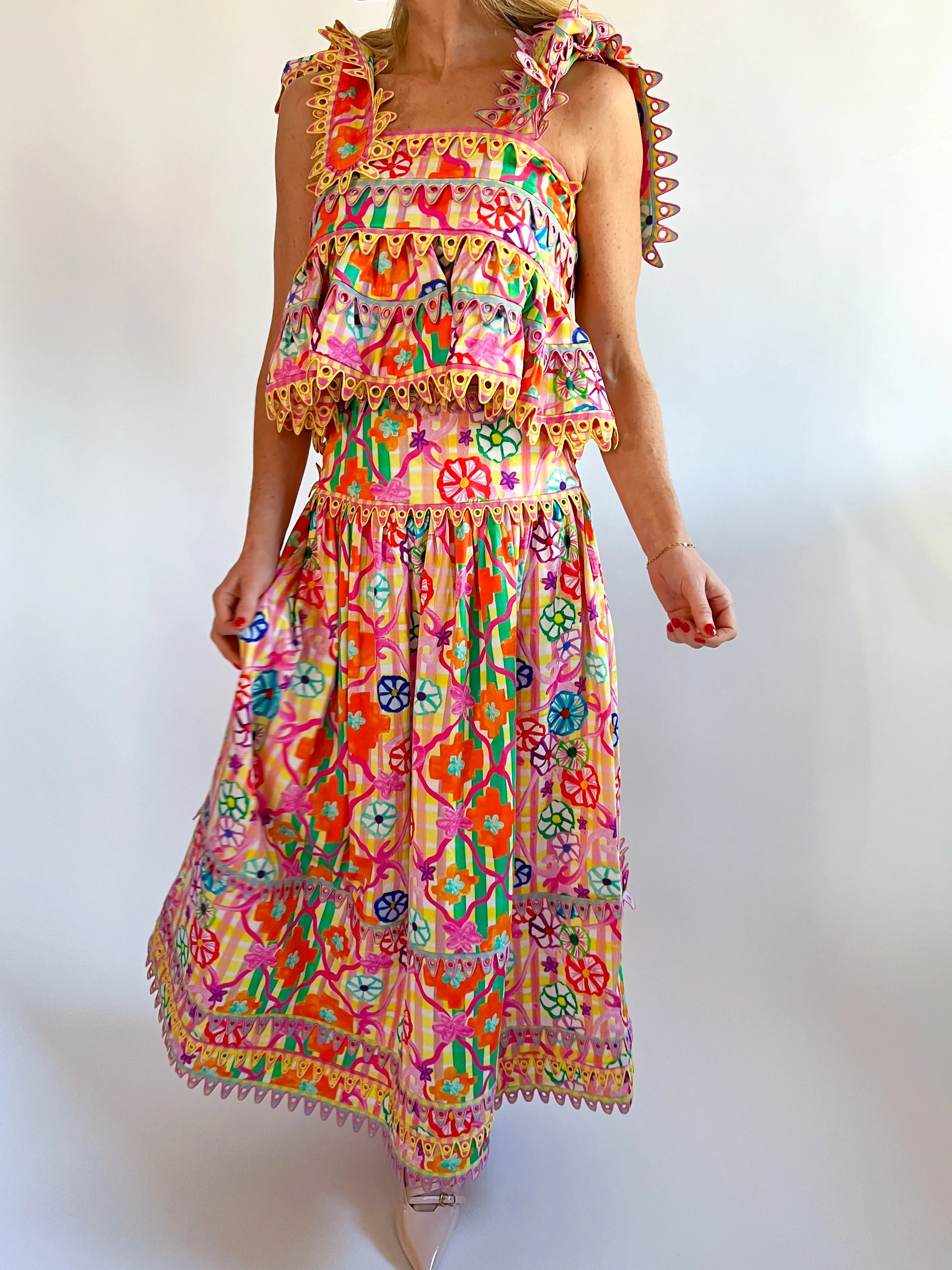 Serene Printed Sleeveless Top