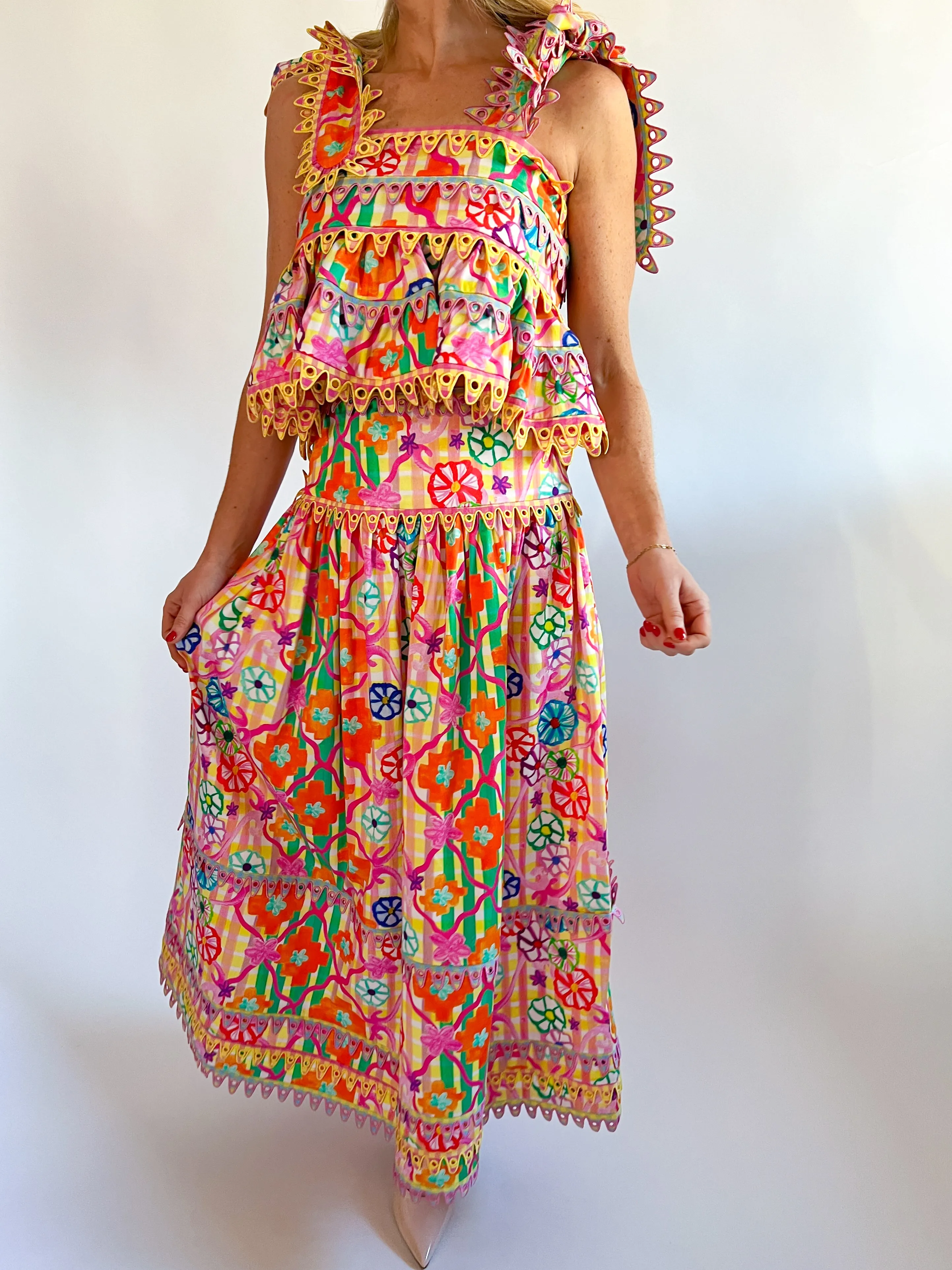 Serene Printed Sleeveless Top