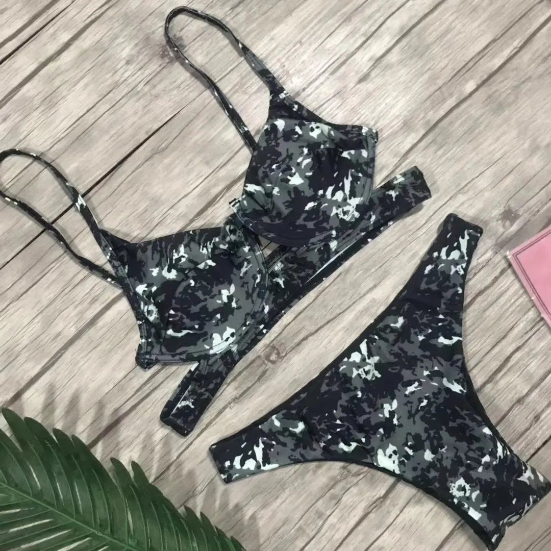 Sexy Bikini Printed Summer Beach Swimwear