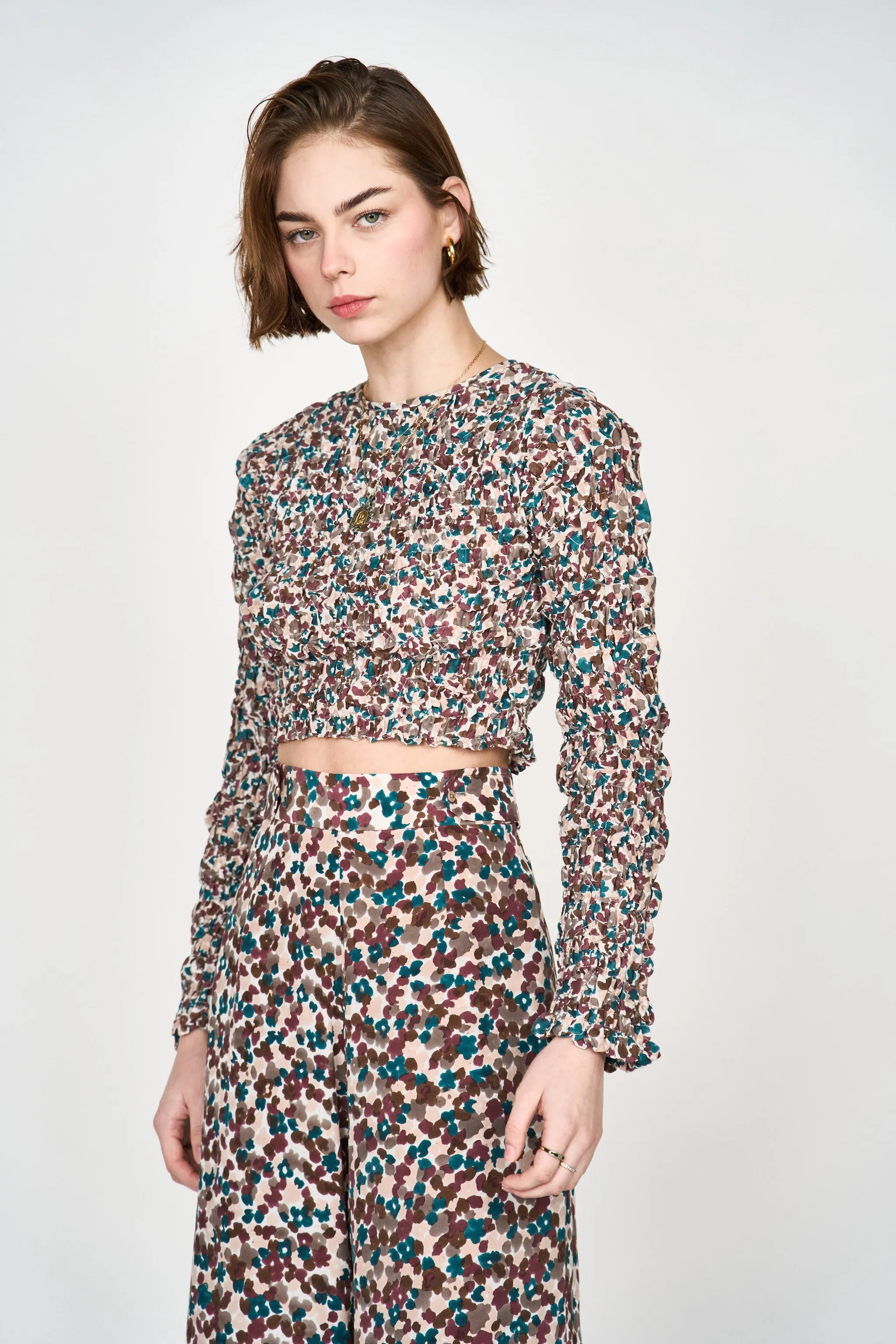 Shoreditch Top in Amaryllis