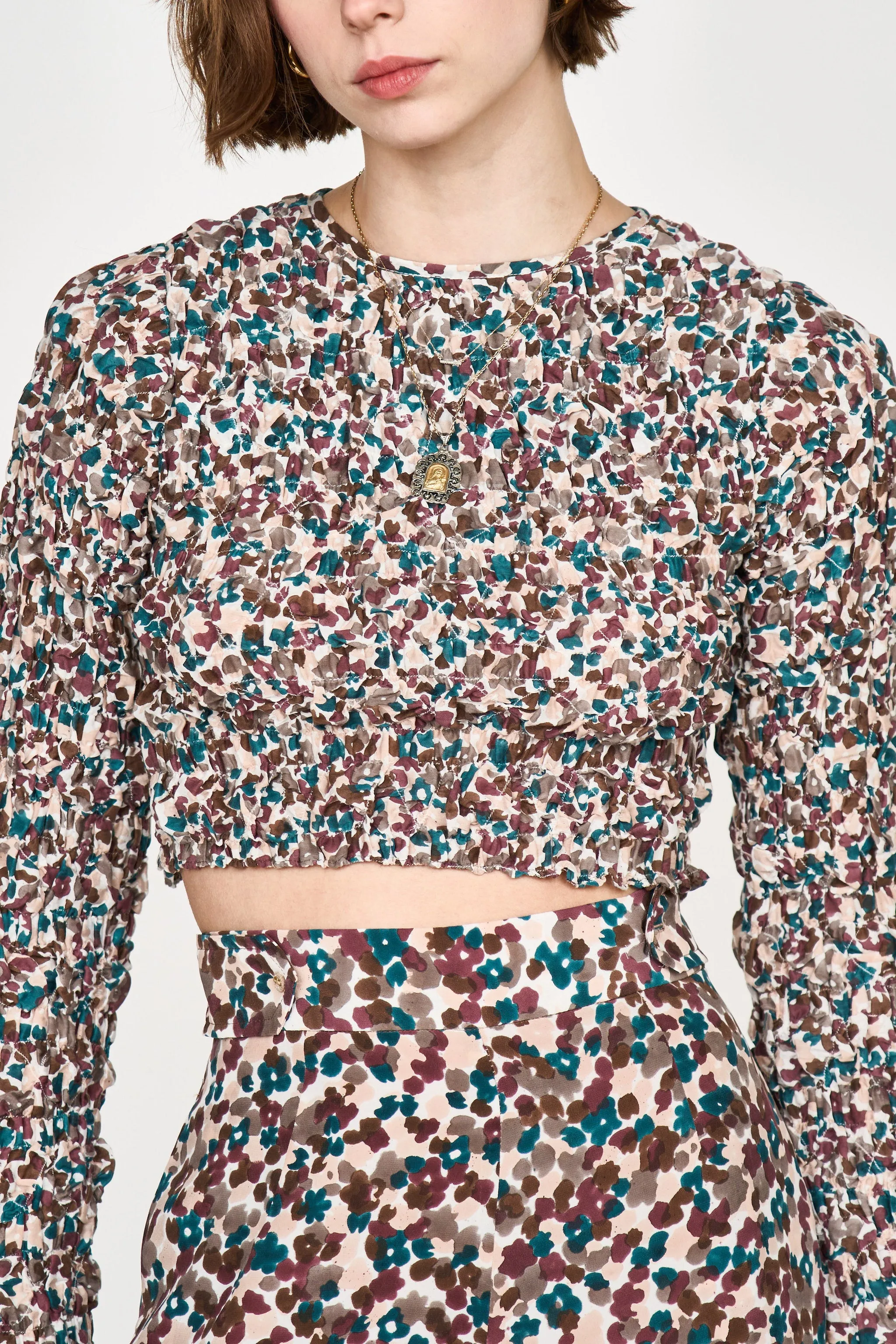 Shoreditch Top in Amaryllis