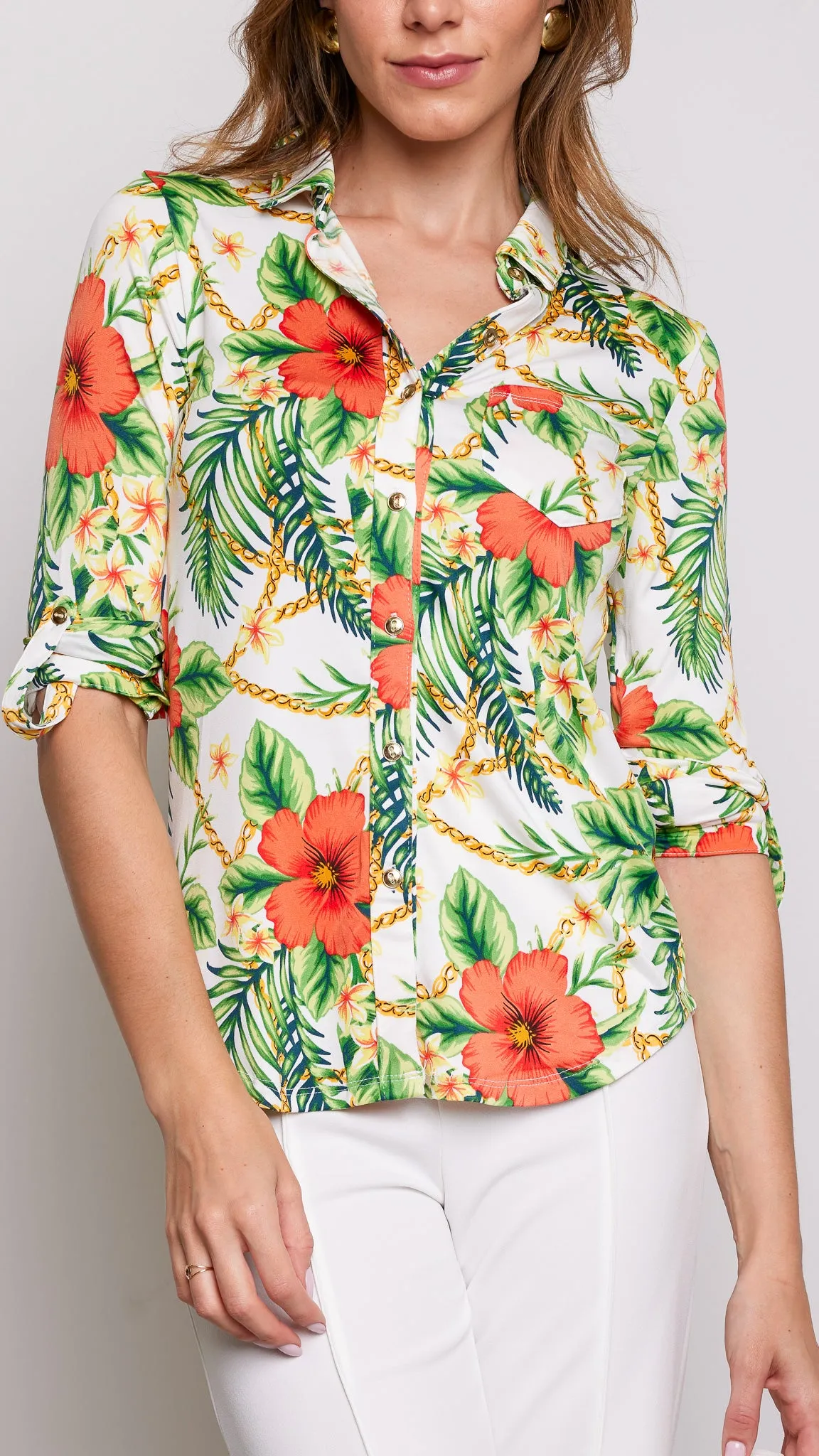 Siena Button Down Top