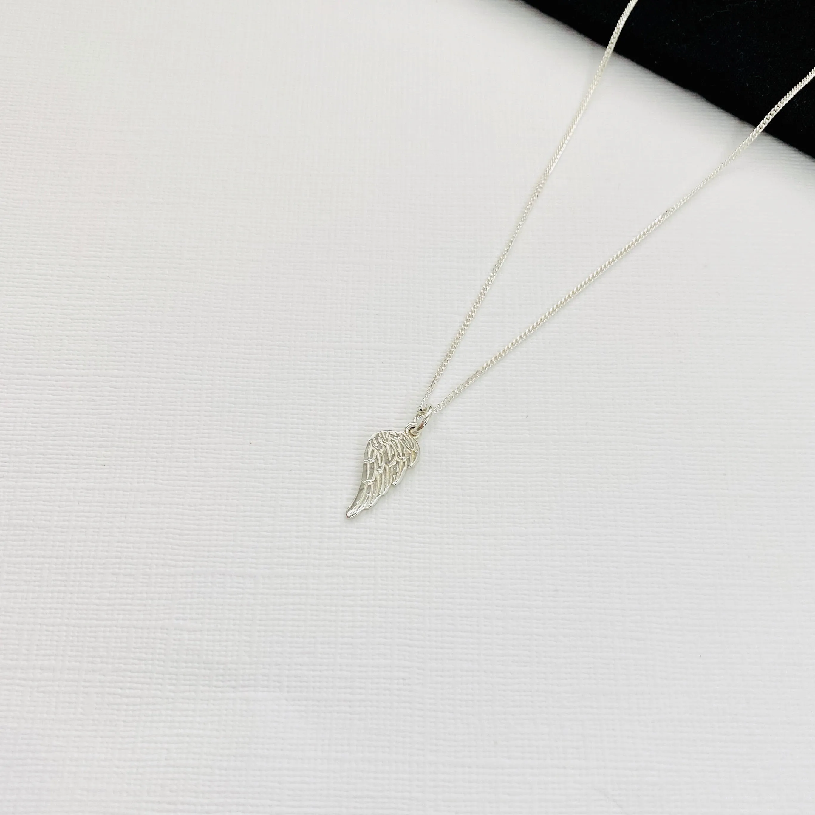 Silver Angel Wing Necklace