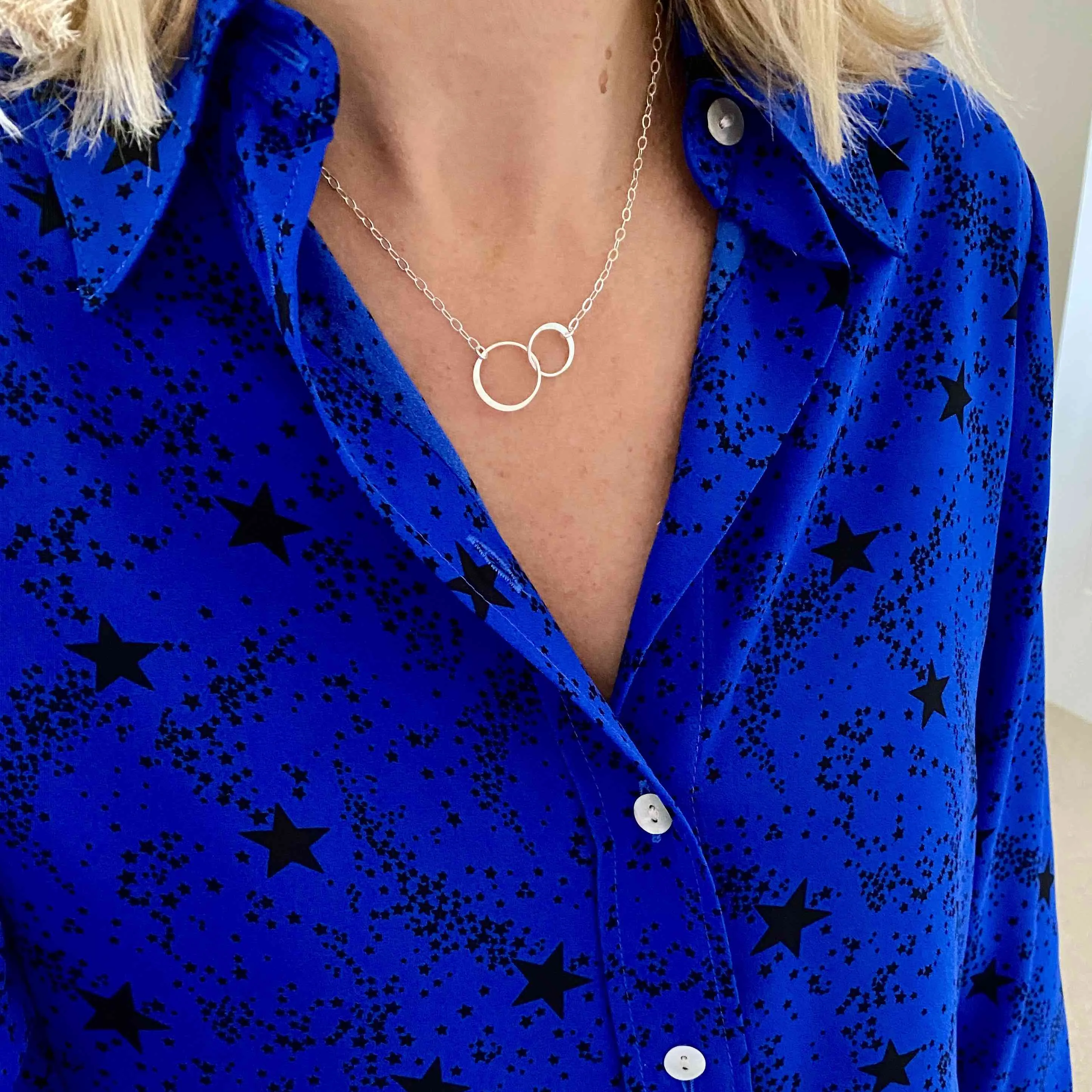 Silver Eternity Necklace