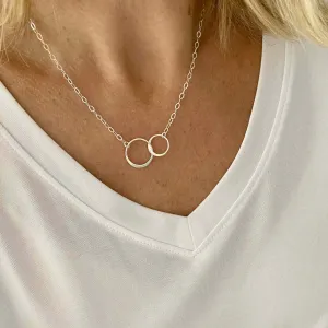 Silver Eternity Necklace