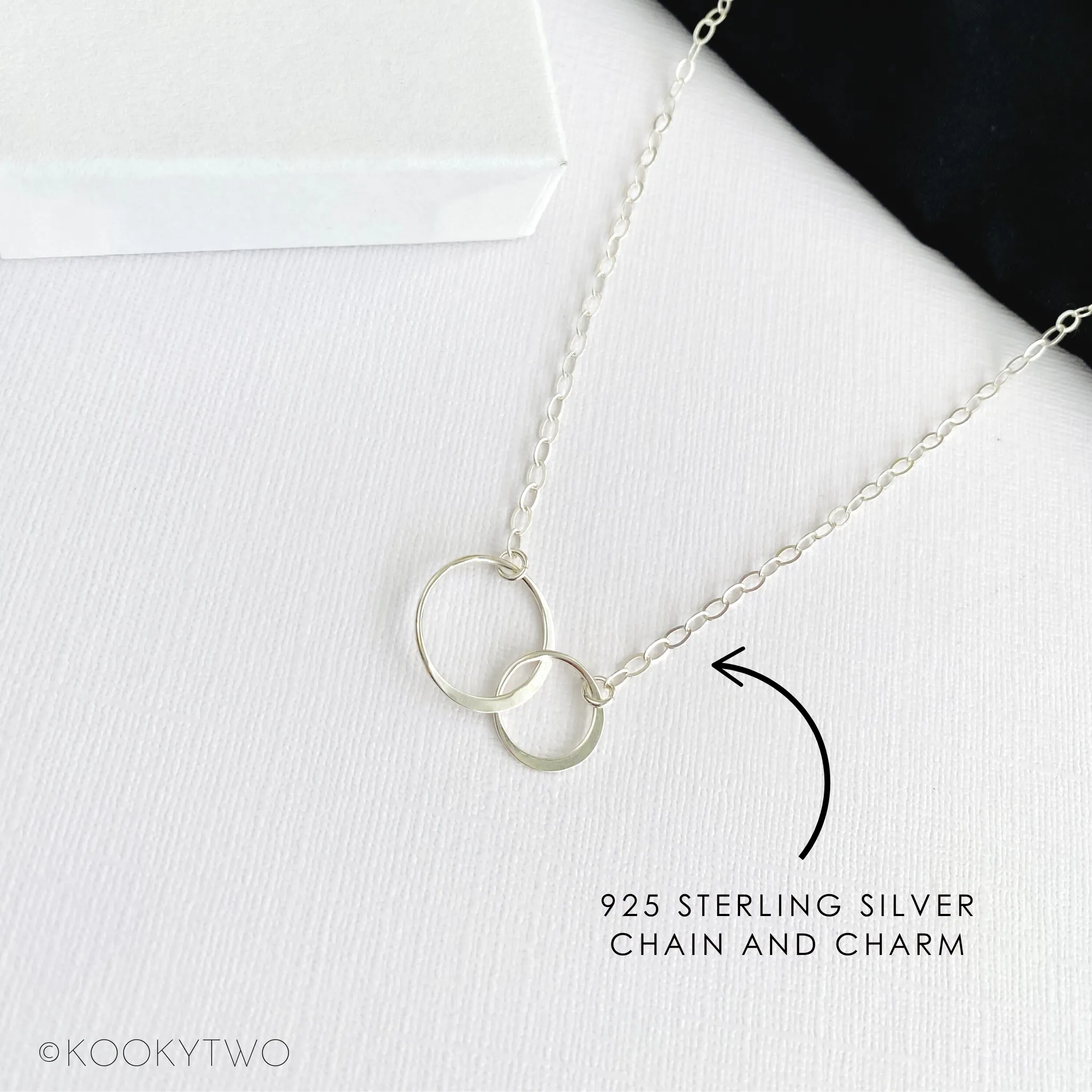 Silver Eternity Necklace