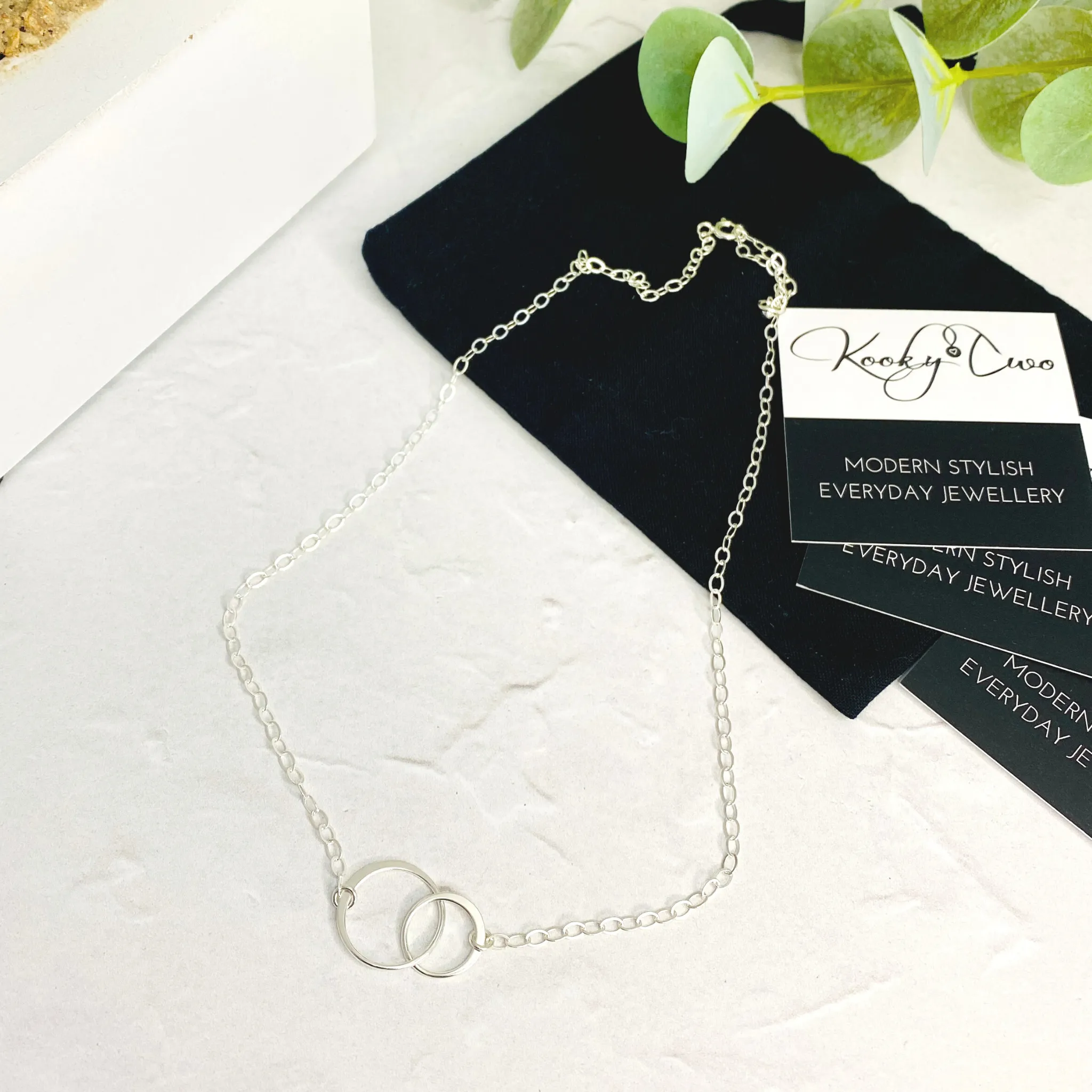 Silver Eternity Necklace