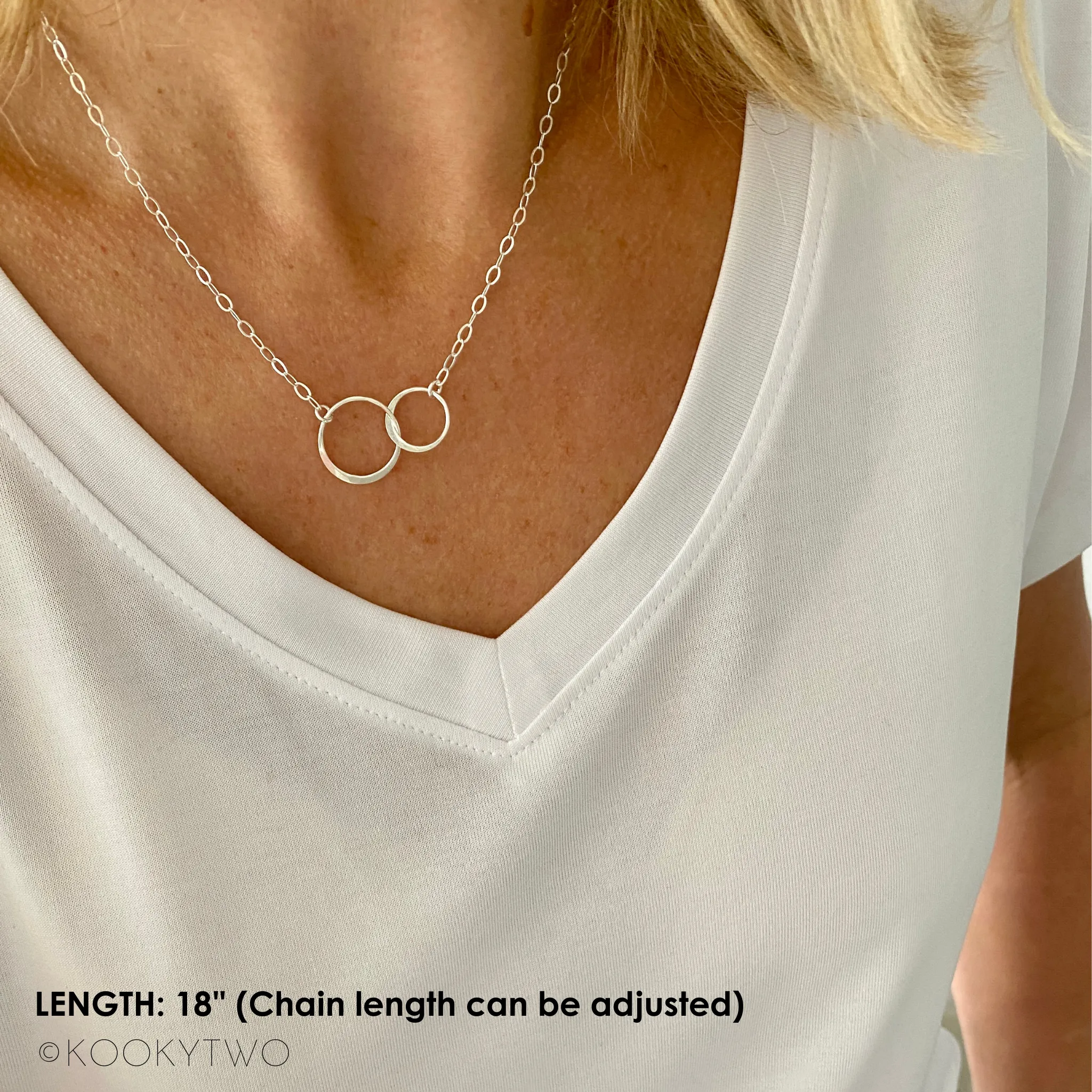 Silver Eternity Necklace