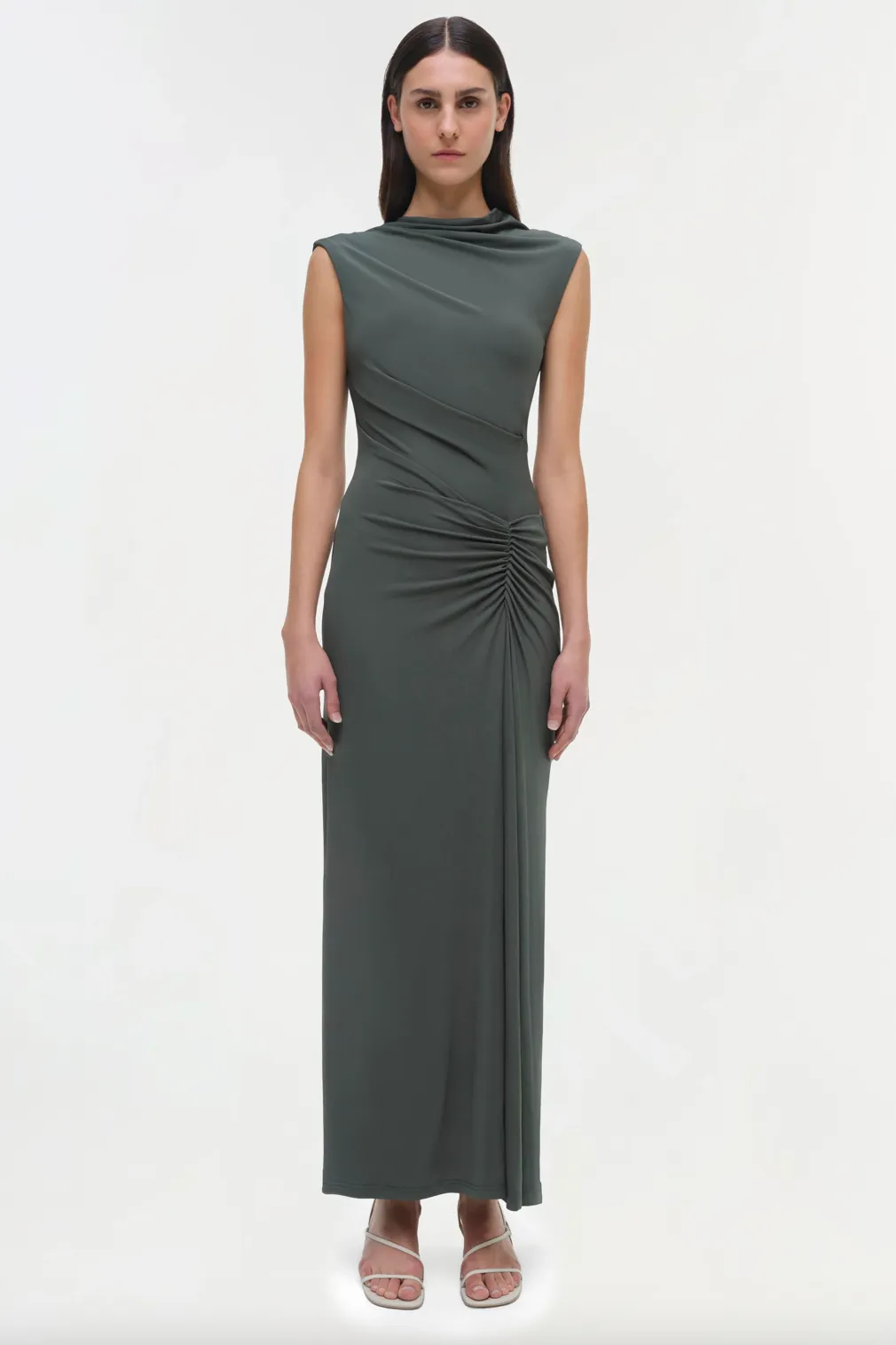 SIMKHAI - Acacia Midi Dress - Botantical
