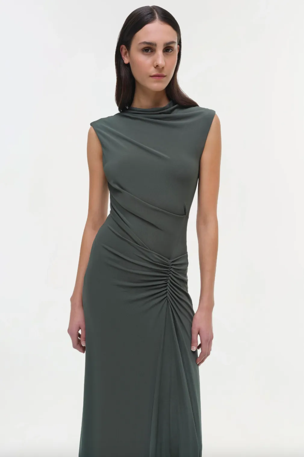 SIMKHAI - Acacia Midi Dress - Botantical