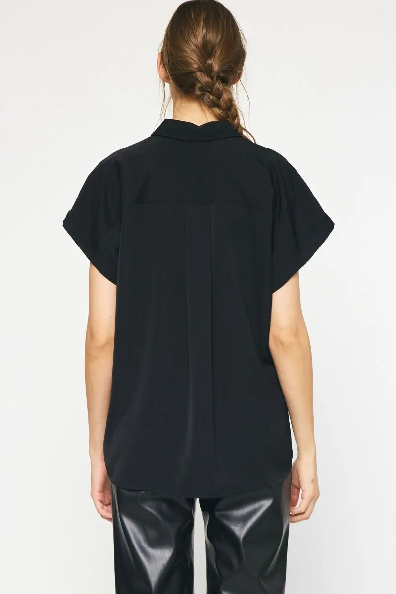 Skylar Short Sleeve Black