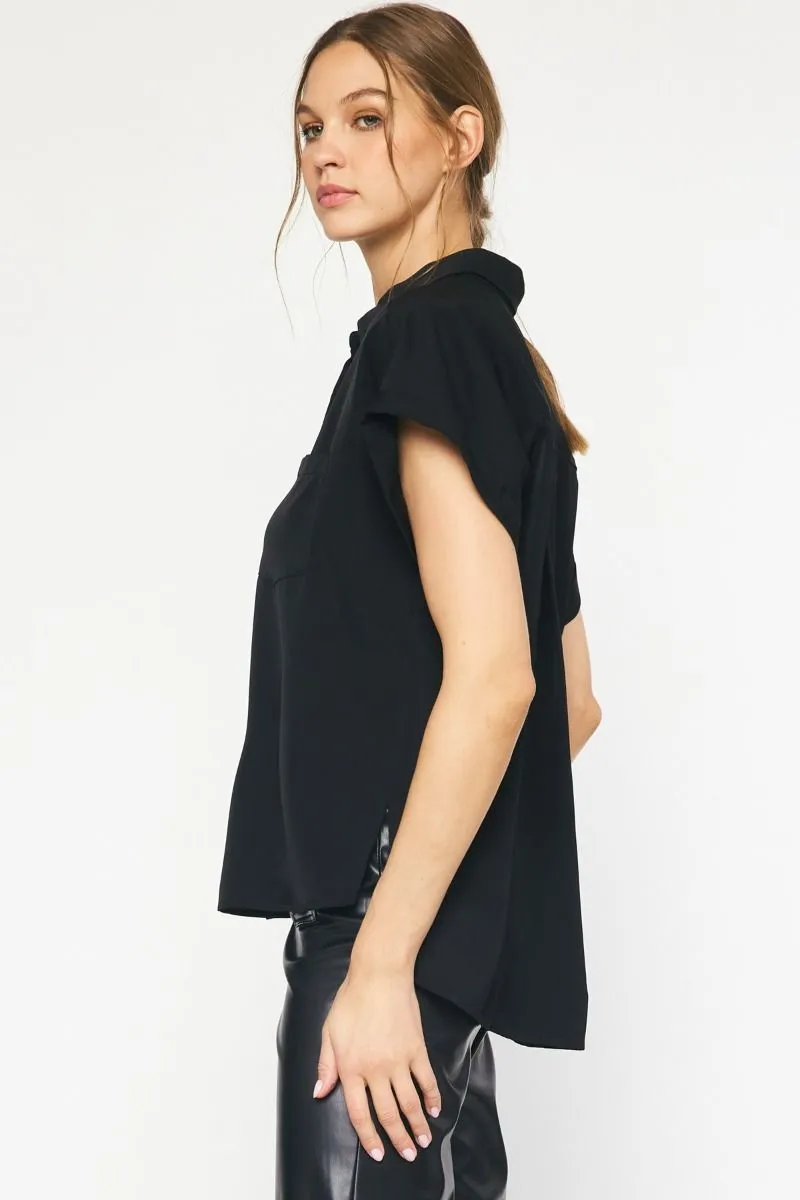 Skylar Short Sleeve Black