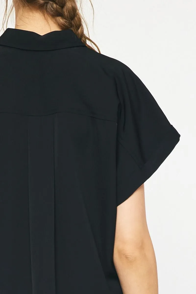 Skylar Short Sleeve Black