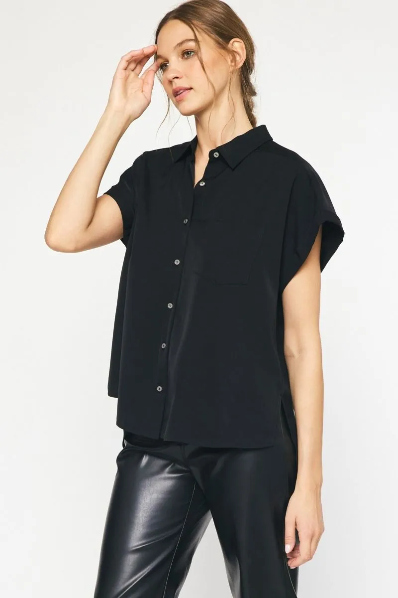 Skylar Short Sleeve Black