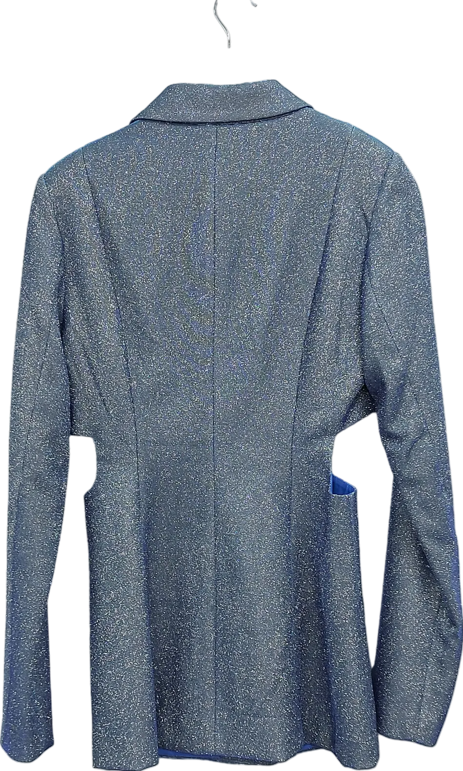 SLA the label Blue Cleo Blazer Dress UK S