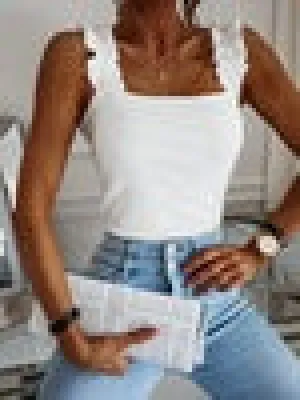 Sleeveless Women Vest Tank Top