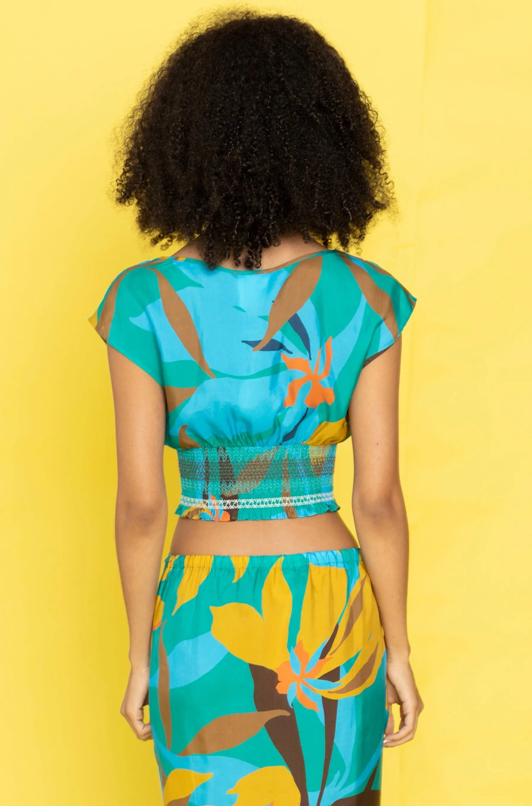 Smocked Waist Top