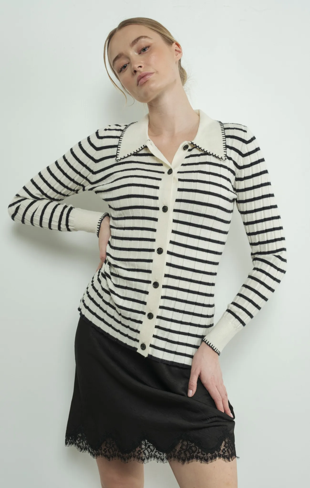 Sofia Stripe Top