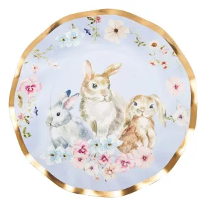 Sophistiplate Wavy Salad Plate Charming Easter